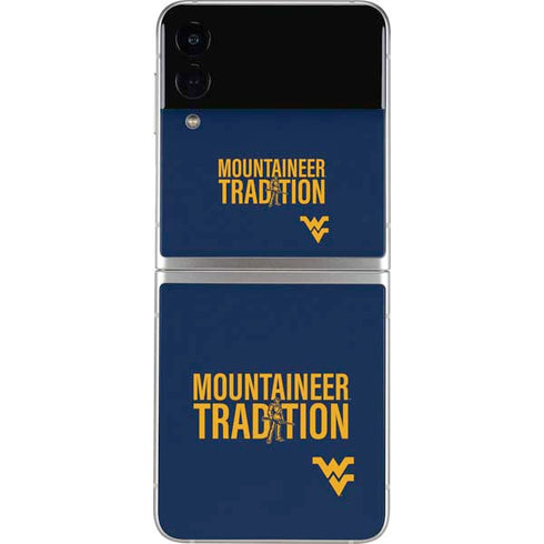 West Virginia University Climb Higher Galaxy Z Flip3 5G Skin